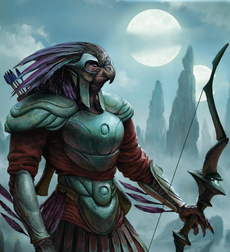 Oficiální ilustrace frakce The Argent Flight