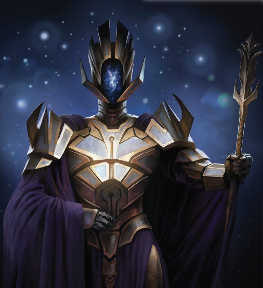 Oficiální ilustrace frakce The Mahact Gene-Sorcerers