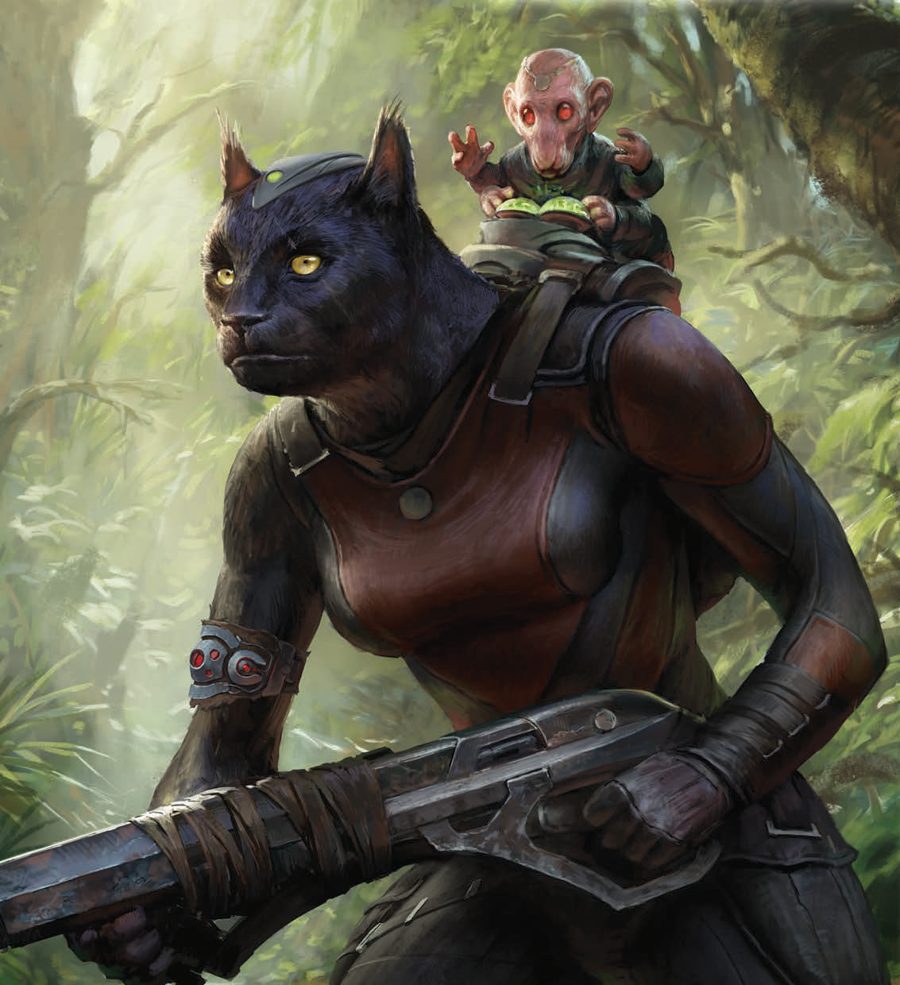 Oficiální ilustrace frakce The Naaz-Rokha Alliance