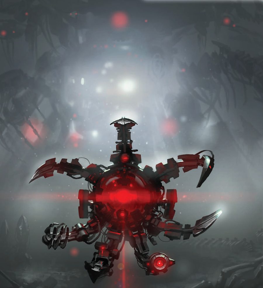 Oficiální ilustrace frakce The Nekro Virus