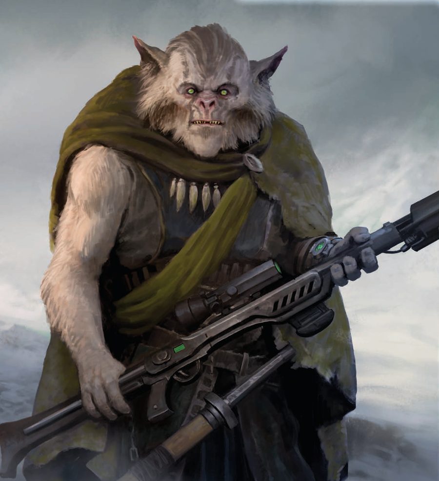 Oficiální ilustrace frakce The Clan of Saar
