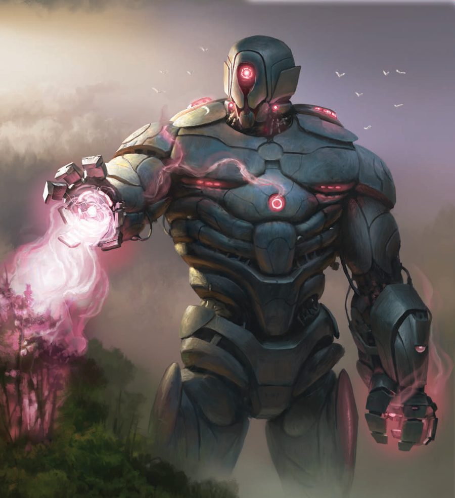 Oficiální ilustrace frakce The Titans of Ul